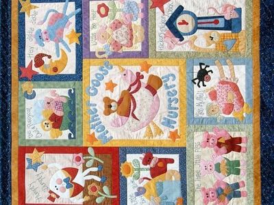 Mother Goose Nursery Rhymes Quilt Kit