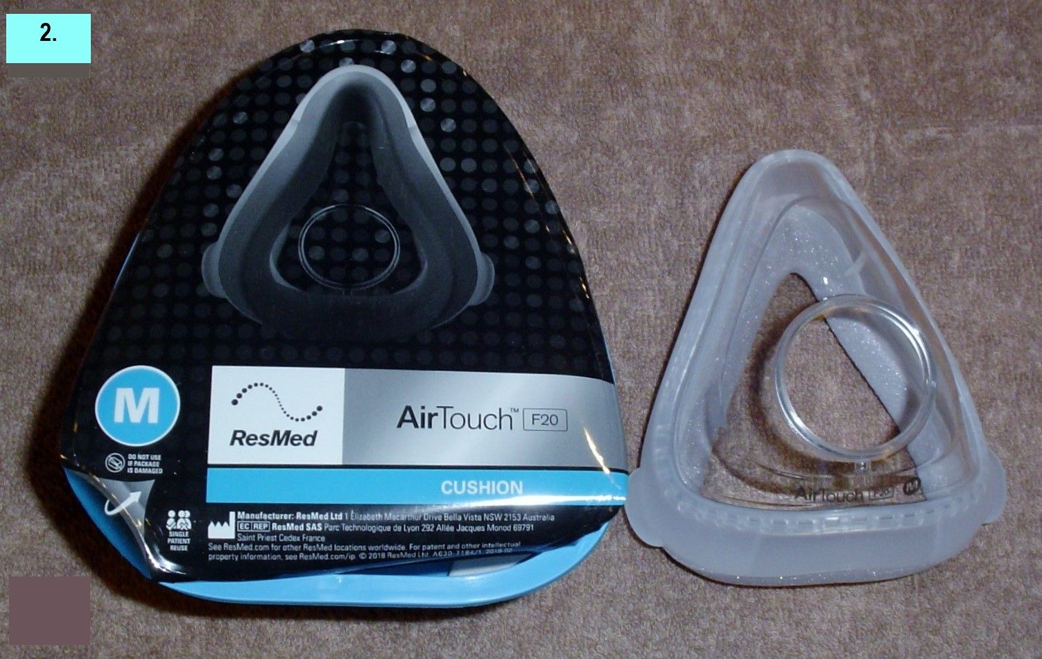 CPAP-ResMed Face Cushion (Med)