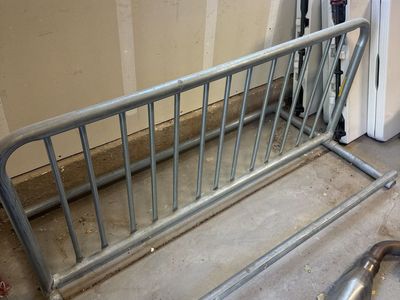Heavy duty bike rack