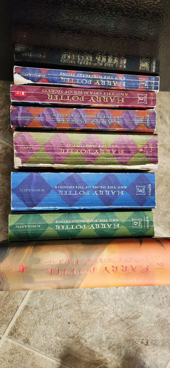 Harry potter books 1-7