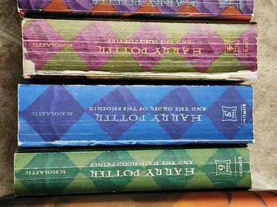 Harry potter books 1-7