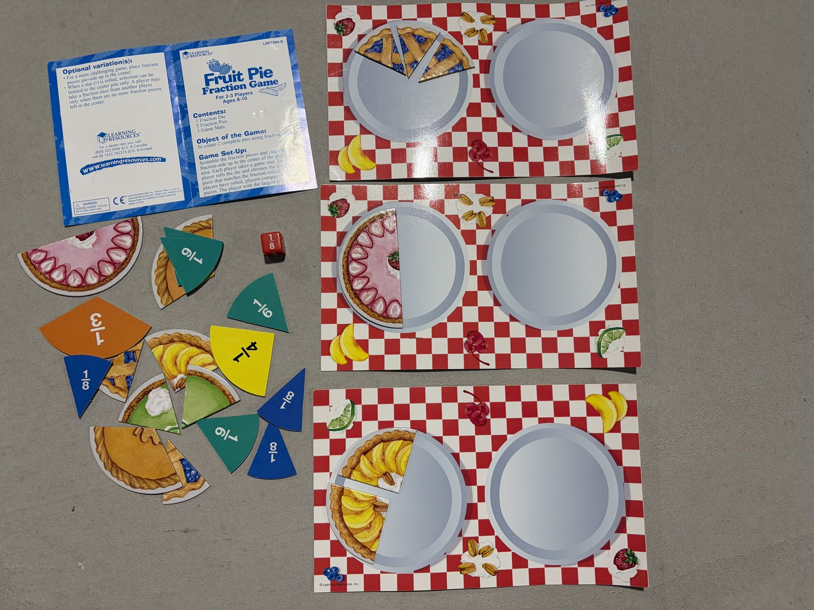 Fraction, Subtraction, and Multiplication Games