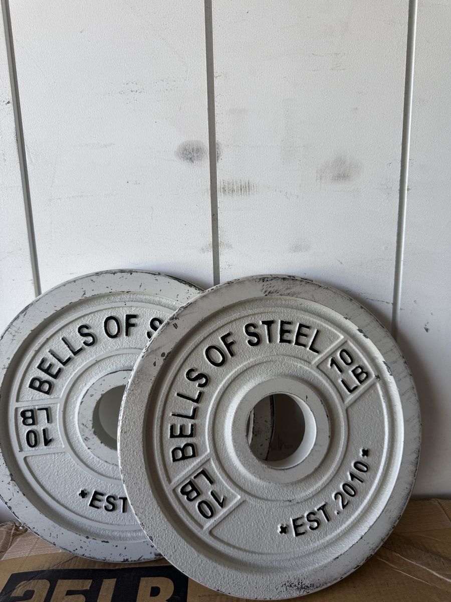 Bells of Steel 10 Pound Change Plate Pair (20 Pounds Total)