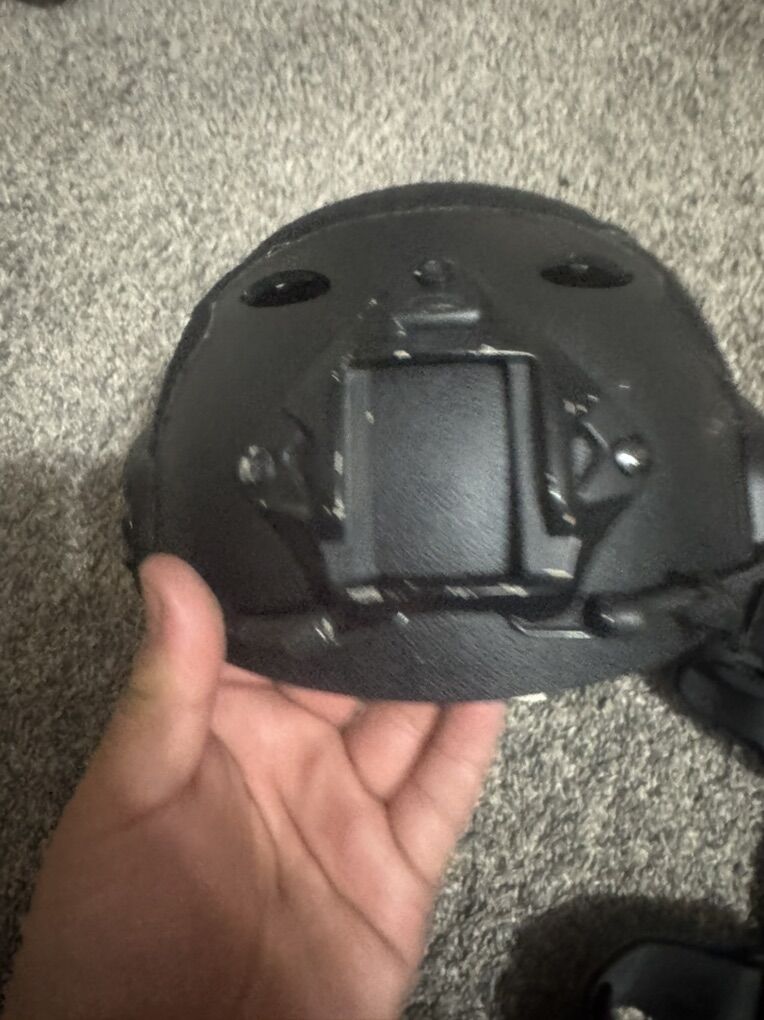 Bump helmet chest rig w/ Backpack and battle belt