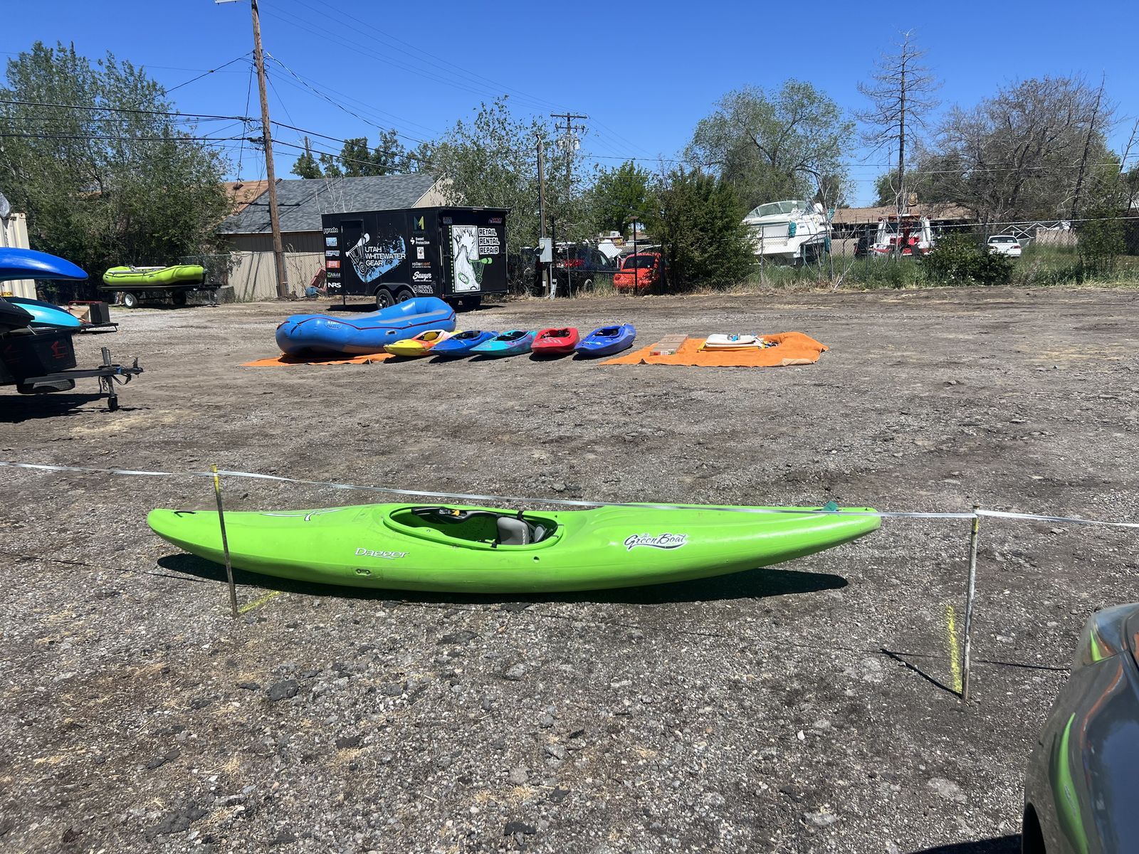 Dagger Green Boat