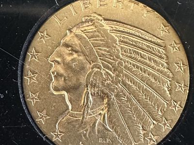 Beautiful 1911 Gold $5