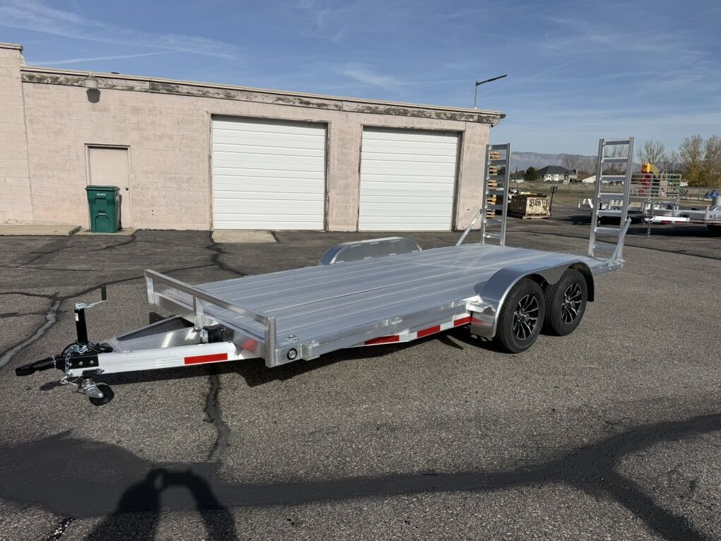 26 Baughman 7x16 Car Hauler Aluminum Deck