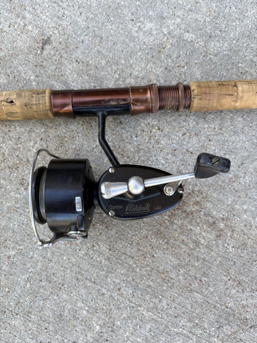 Vintage Mitchell Garcia 330 fishing reel