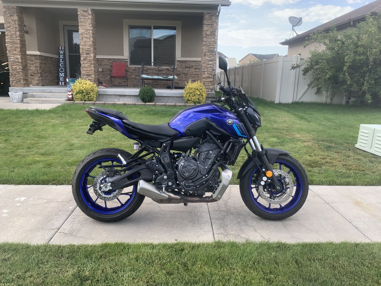 2022 Yamaha MT-07 Like New!