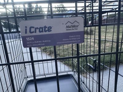 MidWest iCrate Single Door dog kennel