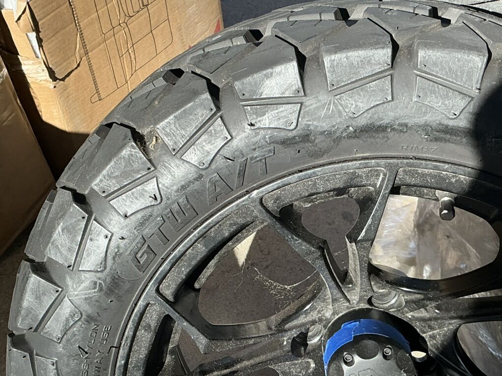 GTW Timberwolf A/T 22x10‑14 Tires on 14” STI Rims