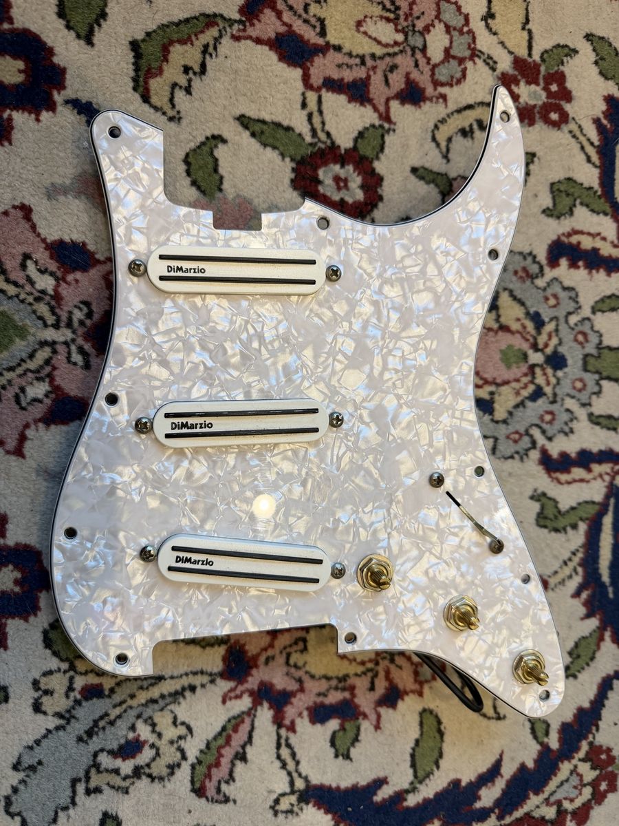 Loaded Pickguard Hum Canceling HSS