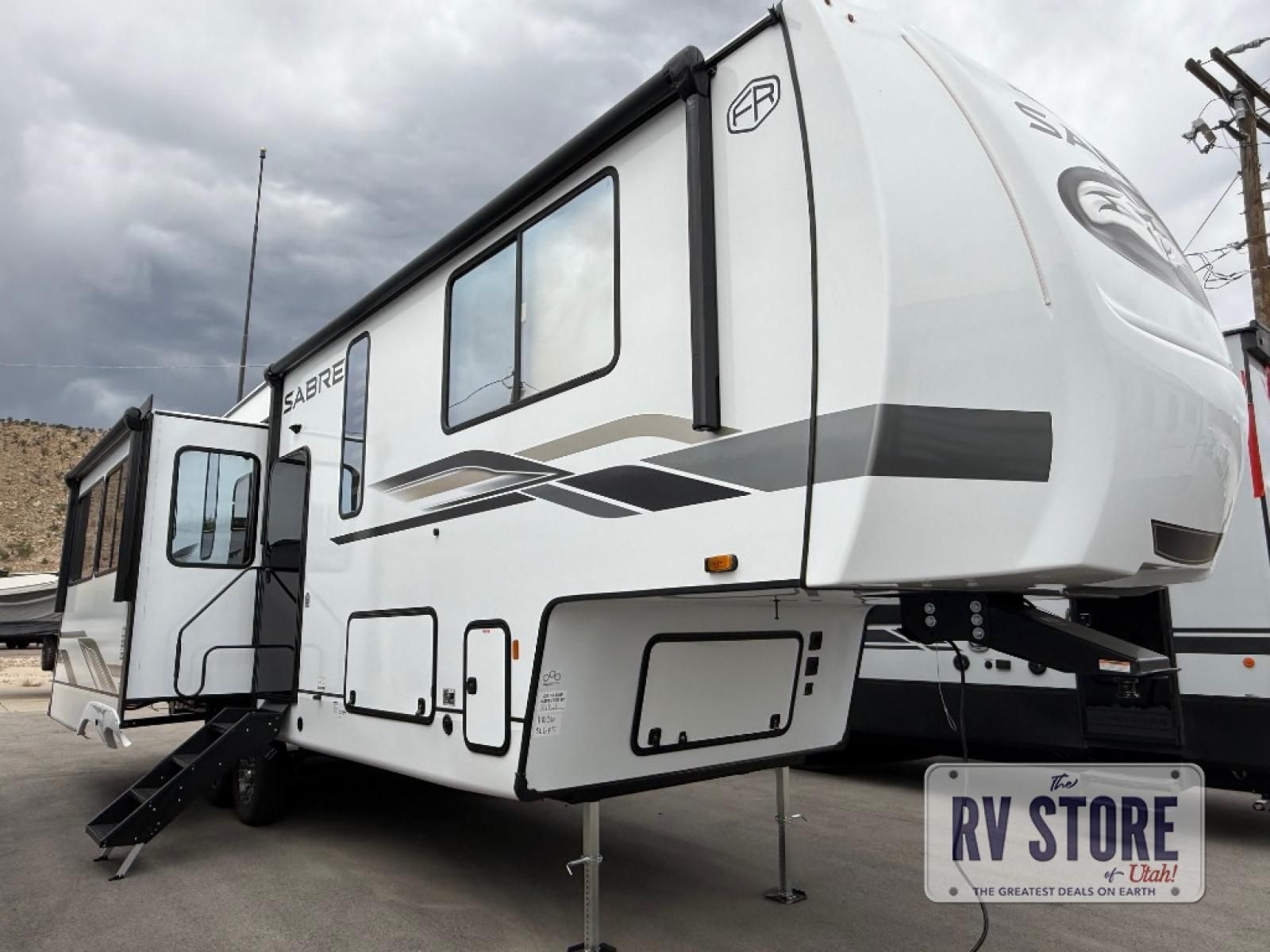 2026 Forest River RV Cherokee Sabre 32GKS Fifth Wheel Front Bedroom|Kitchen Island|Rear Living Area