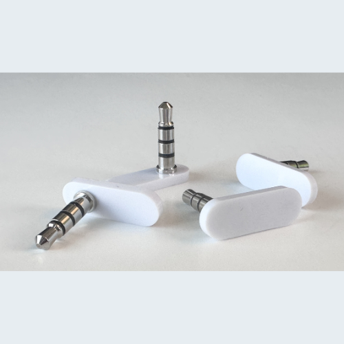 3.5 Mic Block White BULK