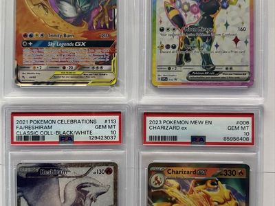 Pokemon PSA 10 Slabs