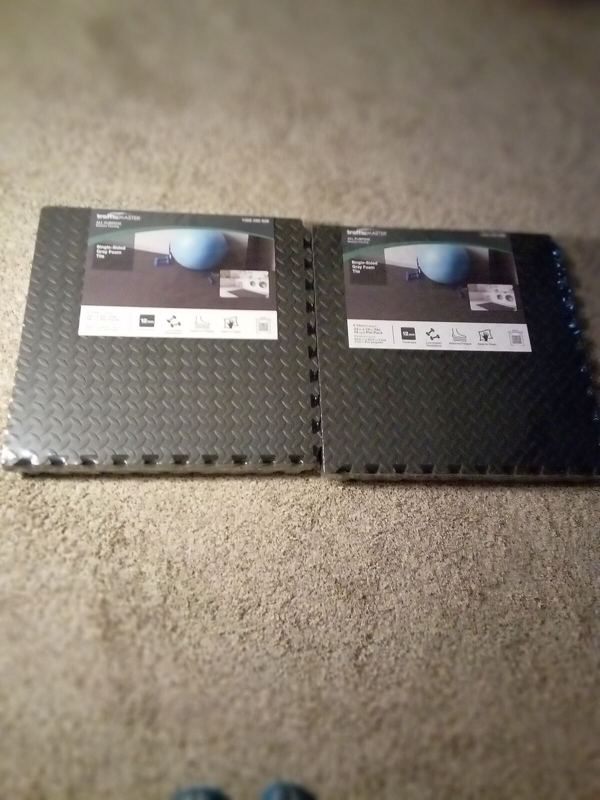 TrafficMaster Foam Tiles (2 packages)