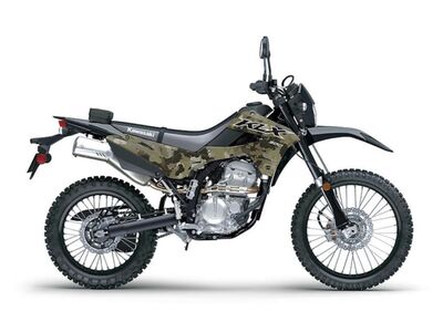2026 Kawasaki KLX®300 Cypher Camo Beige