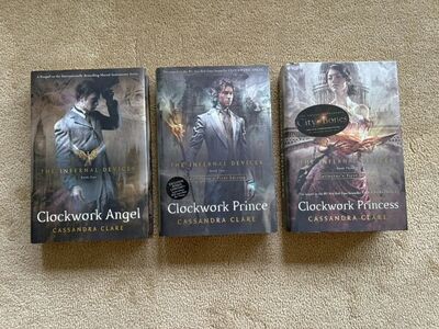 The Infernal Devices Trilogy, by Cassandra Clare (hardcovers)
