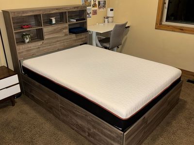 FULL BED FRAME & MATTRESS