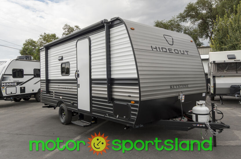 2026 Keystone Hideout 176BH Rear Living Room U-Shaped Dinette