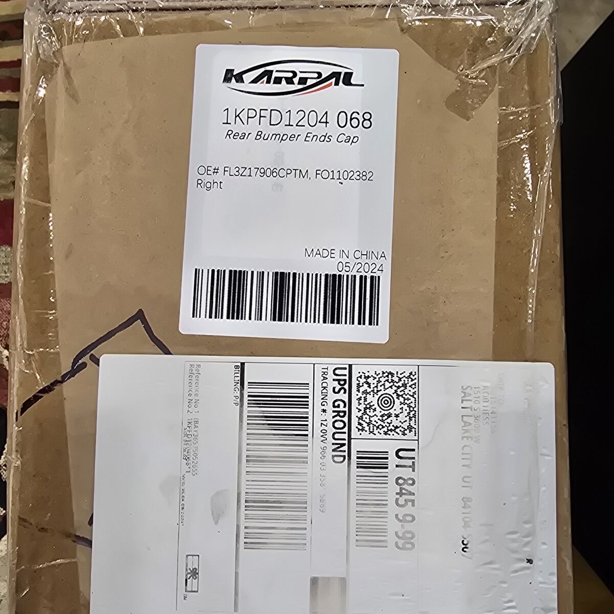 f150 rear bumper w/o sensor