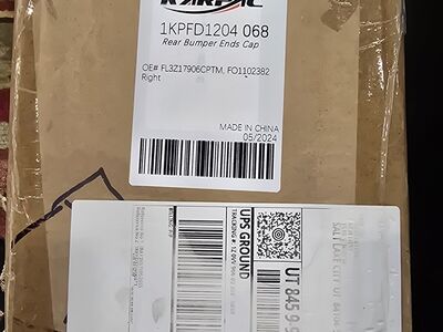 2017 - f150 rear bumper w/o sensor