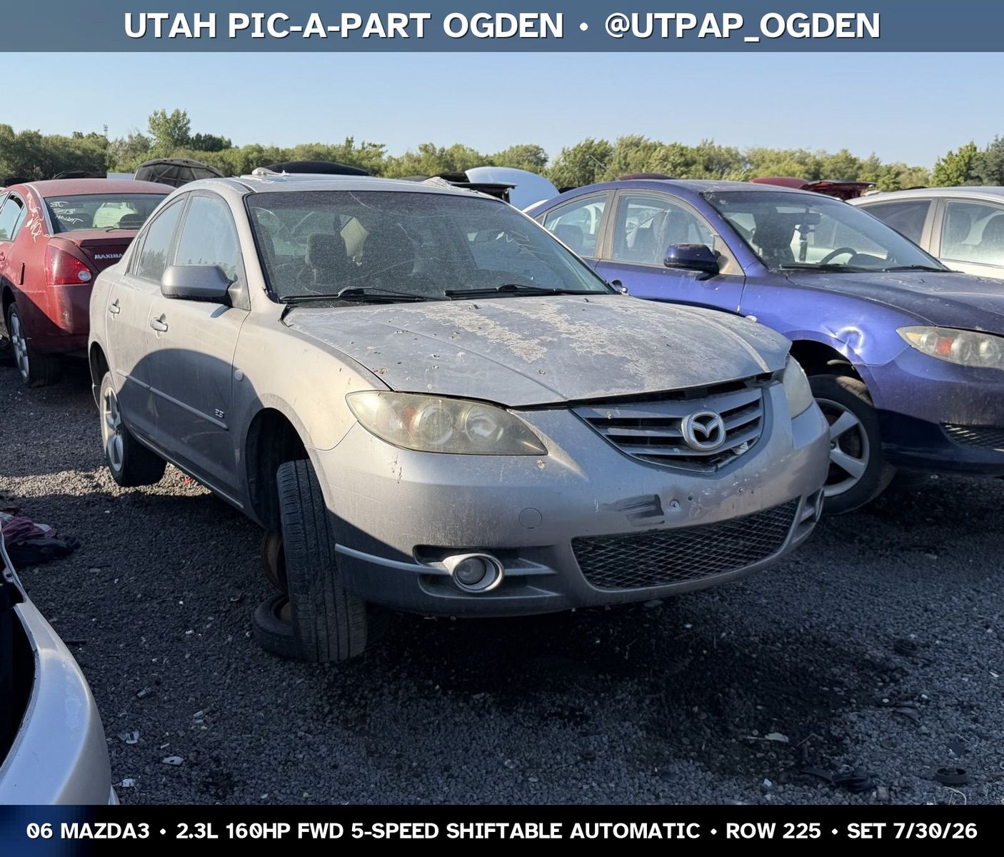 New Arrival - 2006 Mazda Mazda3 Parts - UTPAP Ogden
