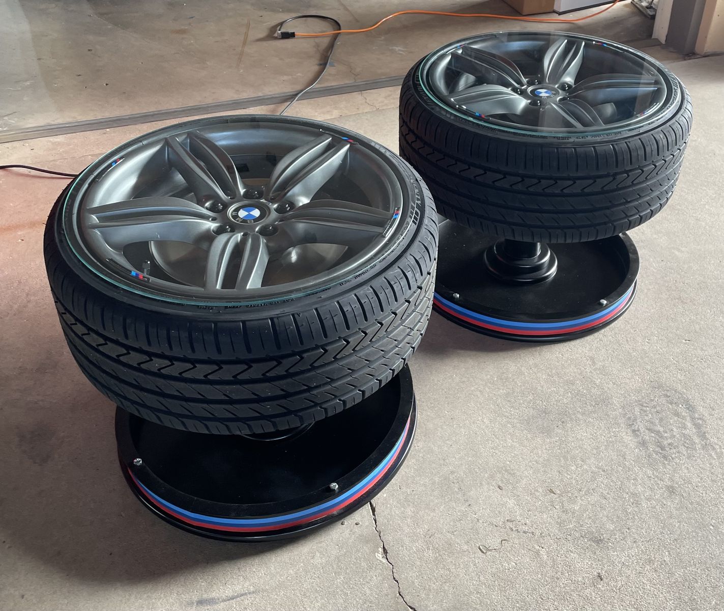 BMW M Series Wheel End Tables