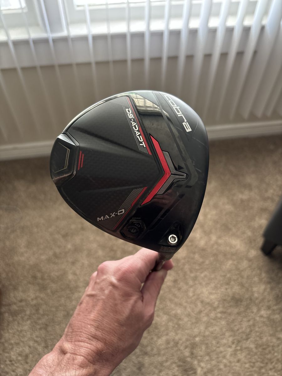 Cobra DS-ADAPT MAX-D Golf Driver with Matching Headcover