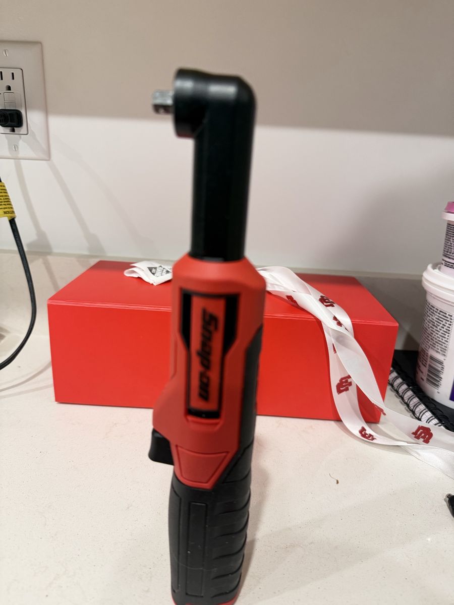 1/4" Drive NanoAxcess Right-Angle Driver (Tool Only) (Red)