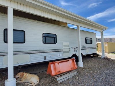 KZ 2001 26' Sportster toy hauler camper
