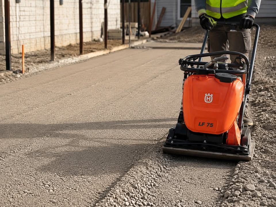 Husqvarna LF 75 LAT Plate Compactor (16.54in Plate width)