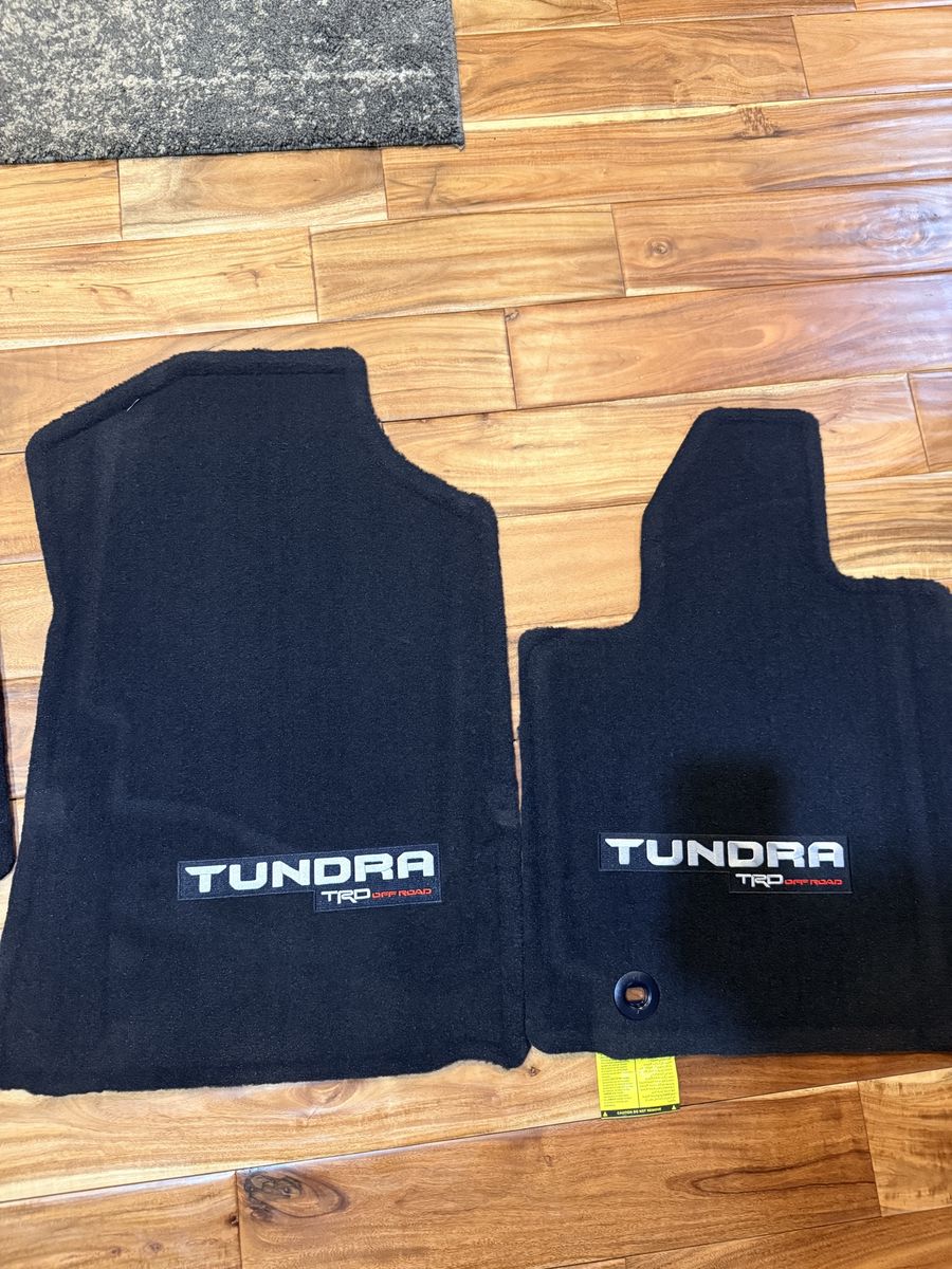 OEM Genuine Toyota Tundra Double Cab TRD Off-Road Carpet Floor Mats PT206-3418C-01 2014-2021
