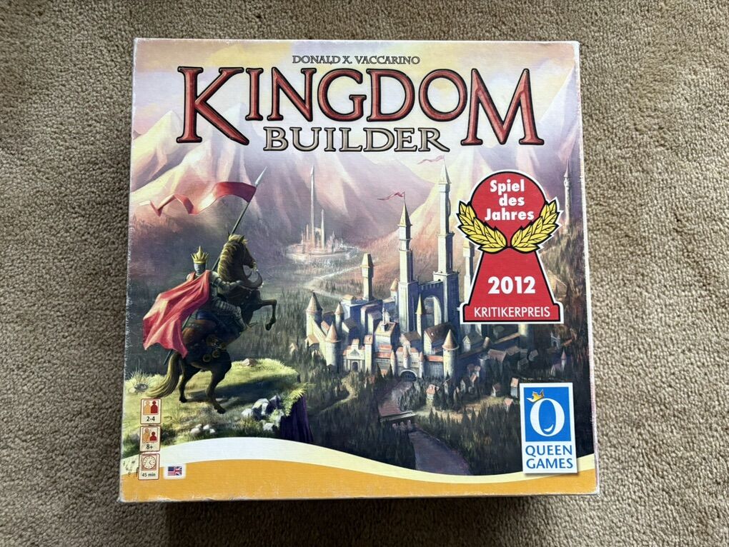COMPLETE (with extras) Kingdom Builder Board Game