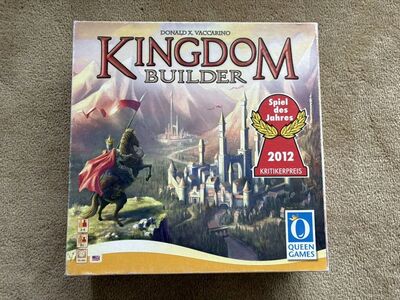 COMPLETE (with extras) Kingdom Builder Board Game