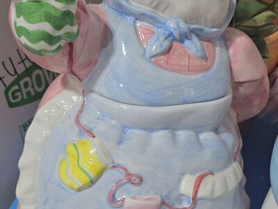 VINTAGE 3 LITTLE KITTENS MITTENS MAMA CAT COOKIE JAR