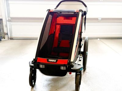 Thule Chariot Cross Stroller Jogging Bike Trailer