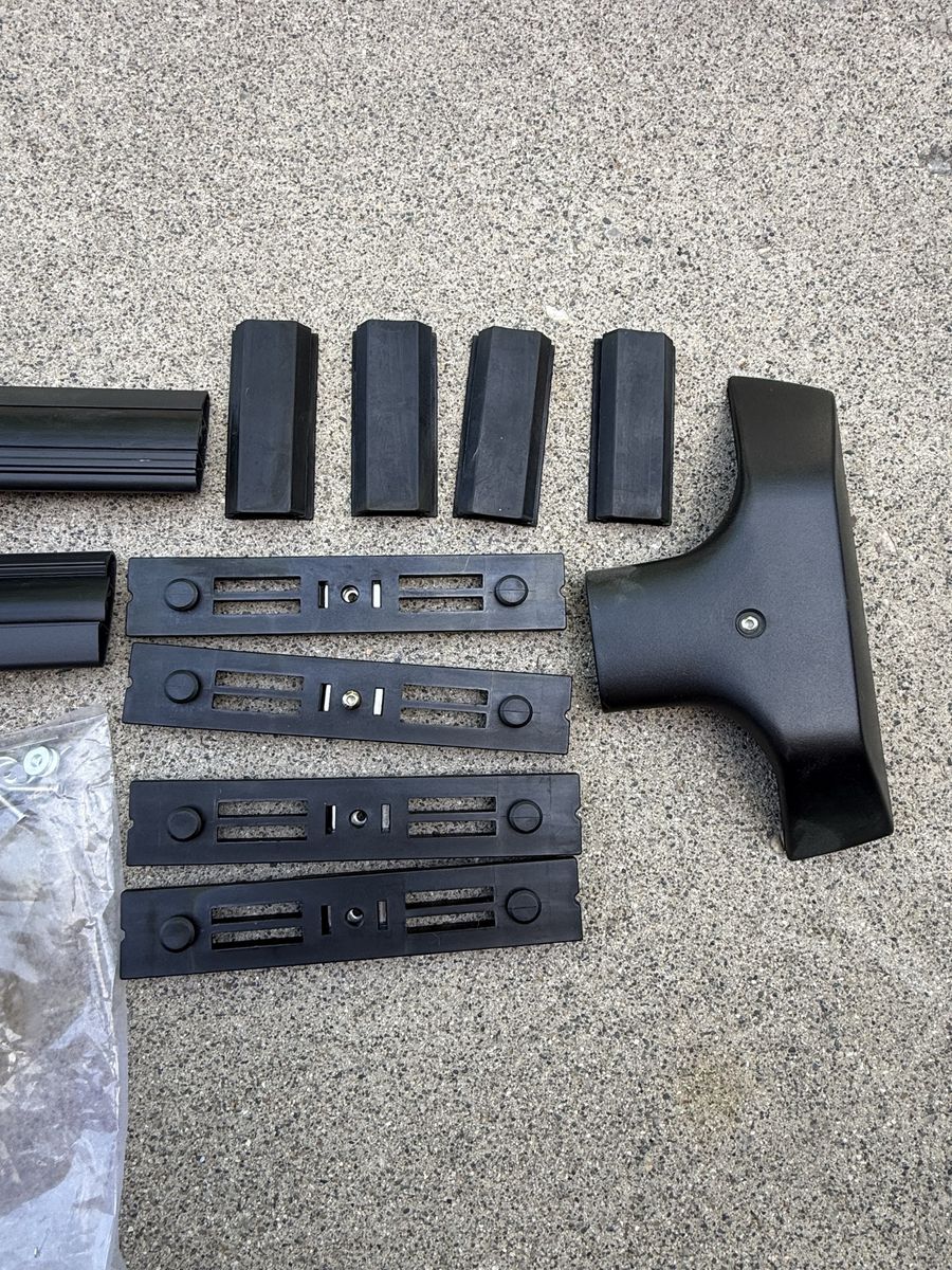 Roof Rack Cross Rails Kit with Mounting Hardware and Instructions