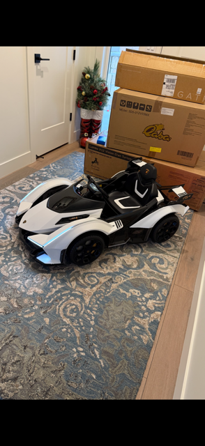 12V Kids Electric Lamborghini Sports Car - $195