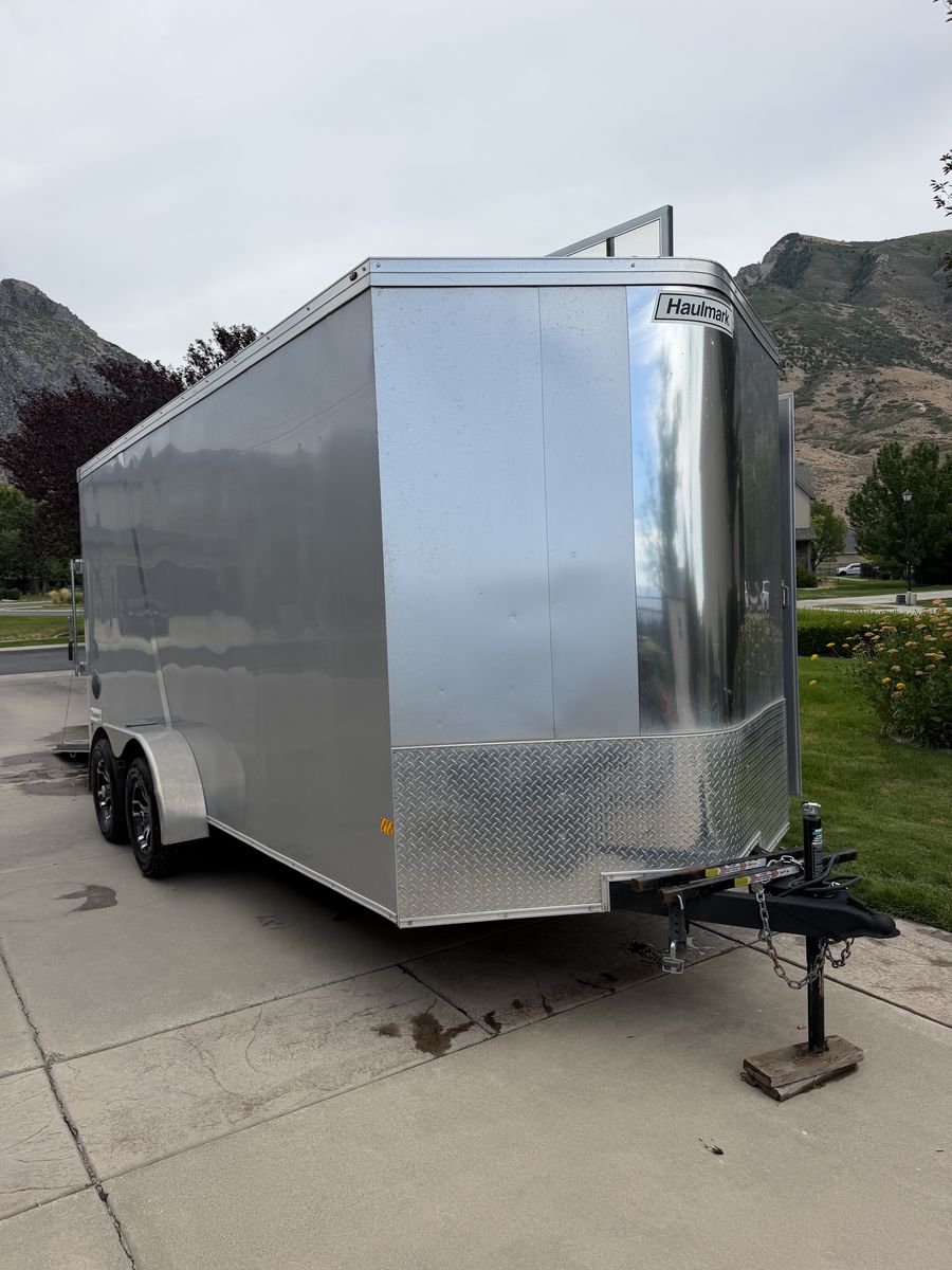 2021 Haulmark Transport V-Nose 7×16 Enclosed Cargo Trailer