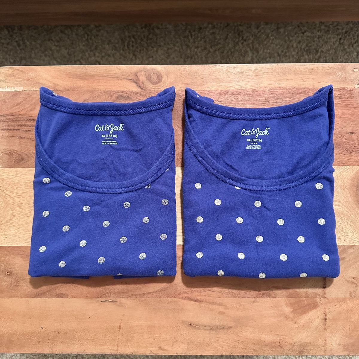 Cat & Jack Polka Dot Tank Tops Set of 2