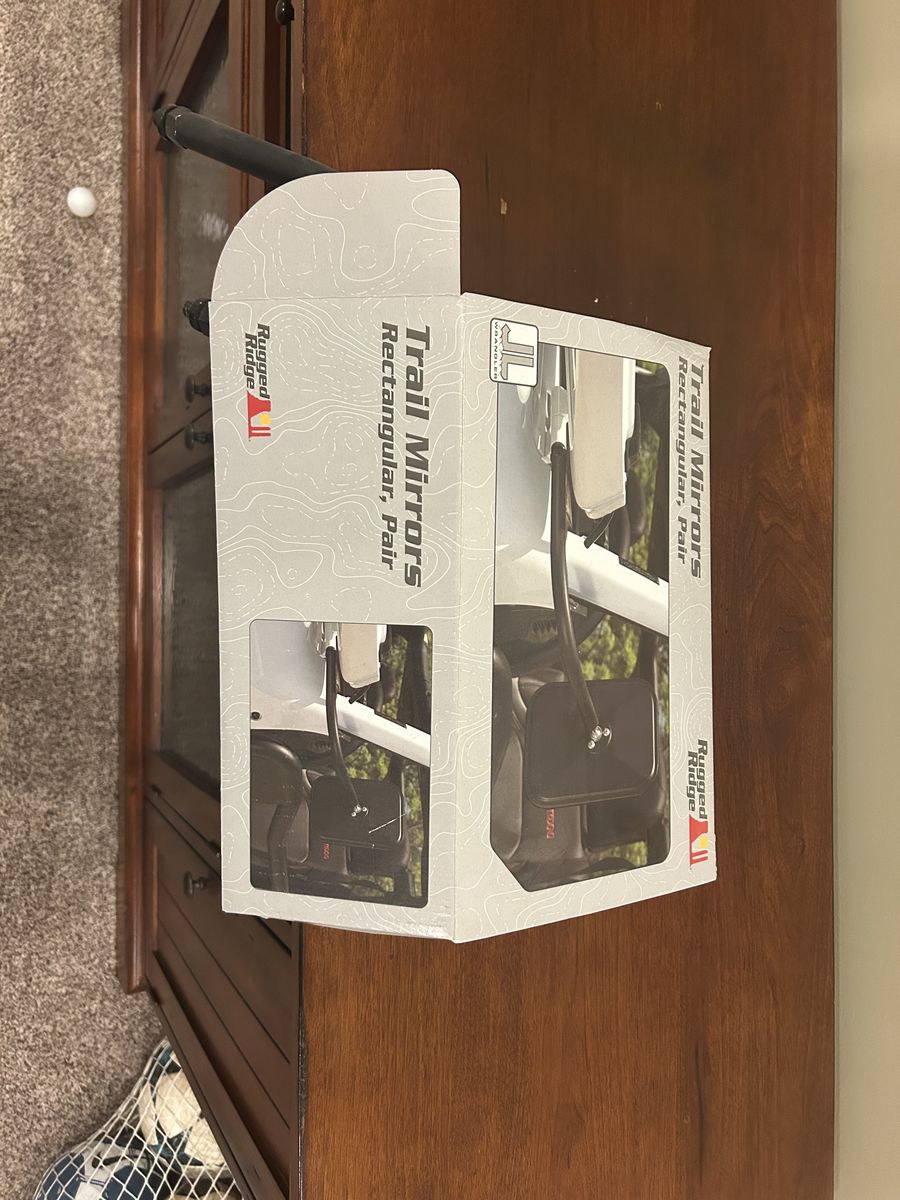 Door-off Jeep Wrangler Trail Mirrors