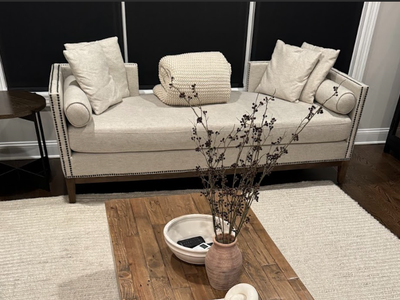 Four Hands Mercury Double Chaise Sofa – Designer Couch