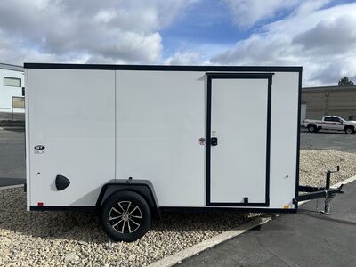 BRAND NEW 2025 LOOK 6 x 12 ST DLX Flat Top V-Nose 3K STOCK#139645