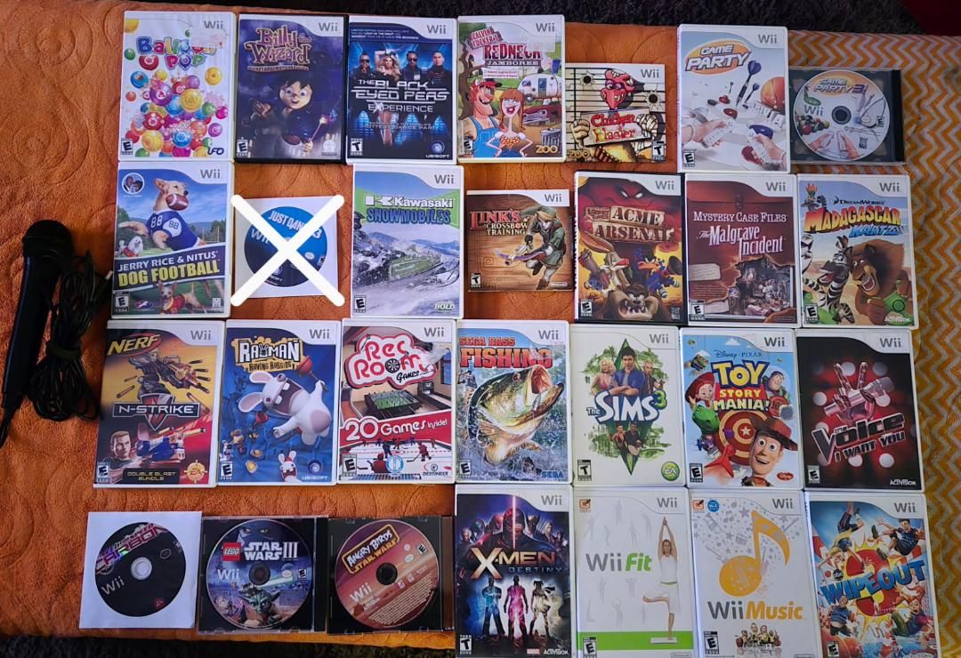 Nintendo Wii Games $5 each including Lego Star Wars III! Trades considered!