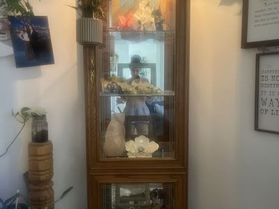 Light wood beautiful courier cabinet