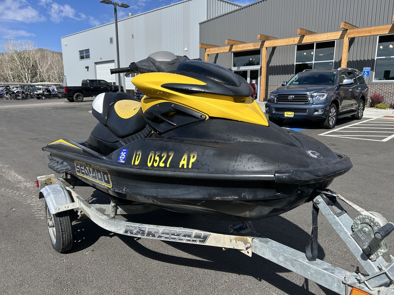 2007 Sea-Doo RXP Viper Red/White/Black - UB2C707
