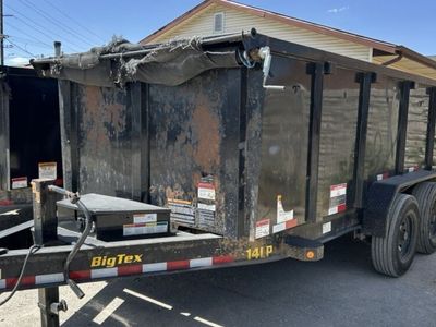 $100 dump trailer 2’ sidewall, $120 dump trailer 4’ sidewall, skid/mini x $335 for 5 hrs