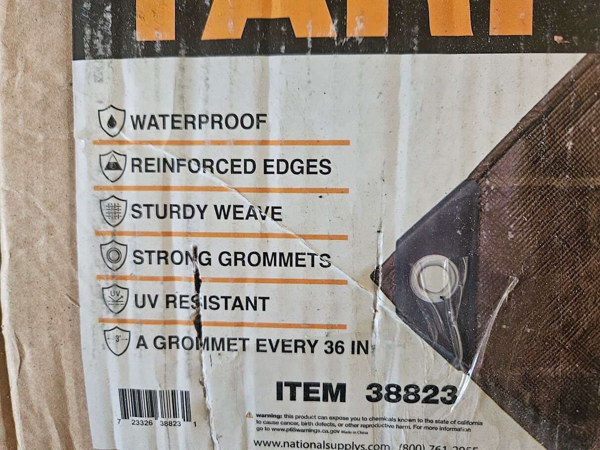 40 x 60 HEAVY DUTY TARP