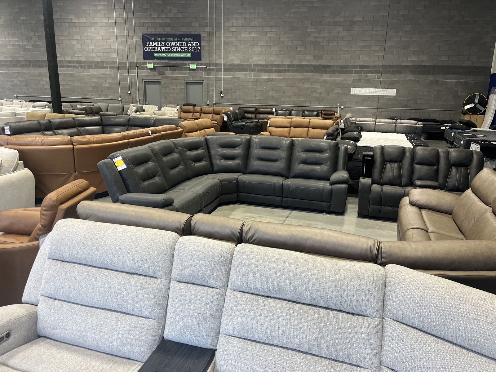 BRAND NEW RECLINING FURNITURE